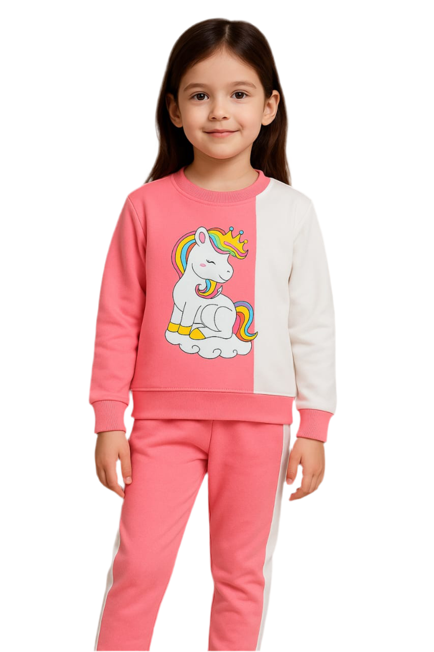 Unicorn Printed Winter Tracksuit