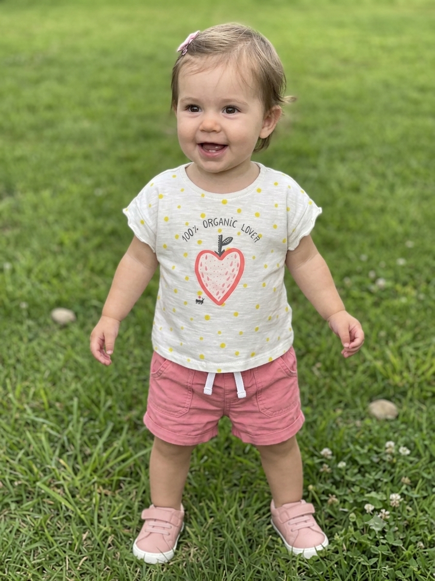 Zara Branded Printed Girls T-shirt (Minor defect)