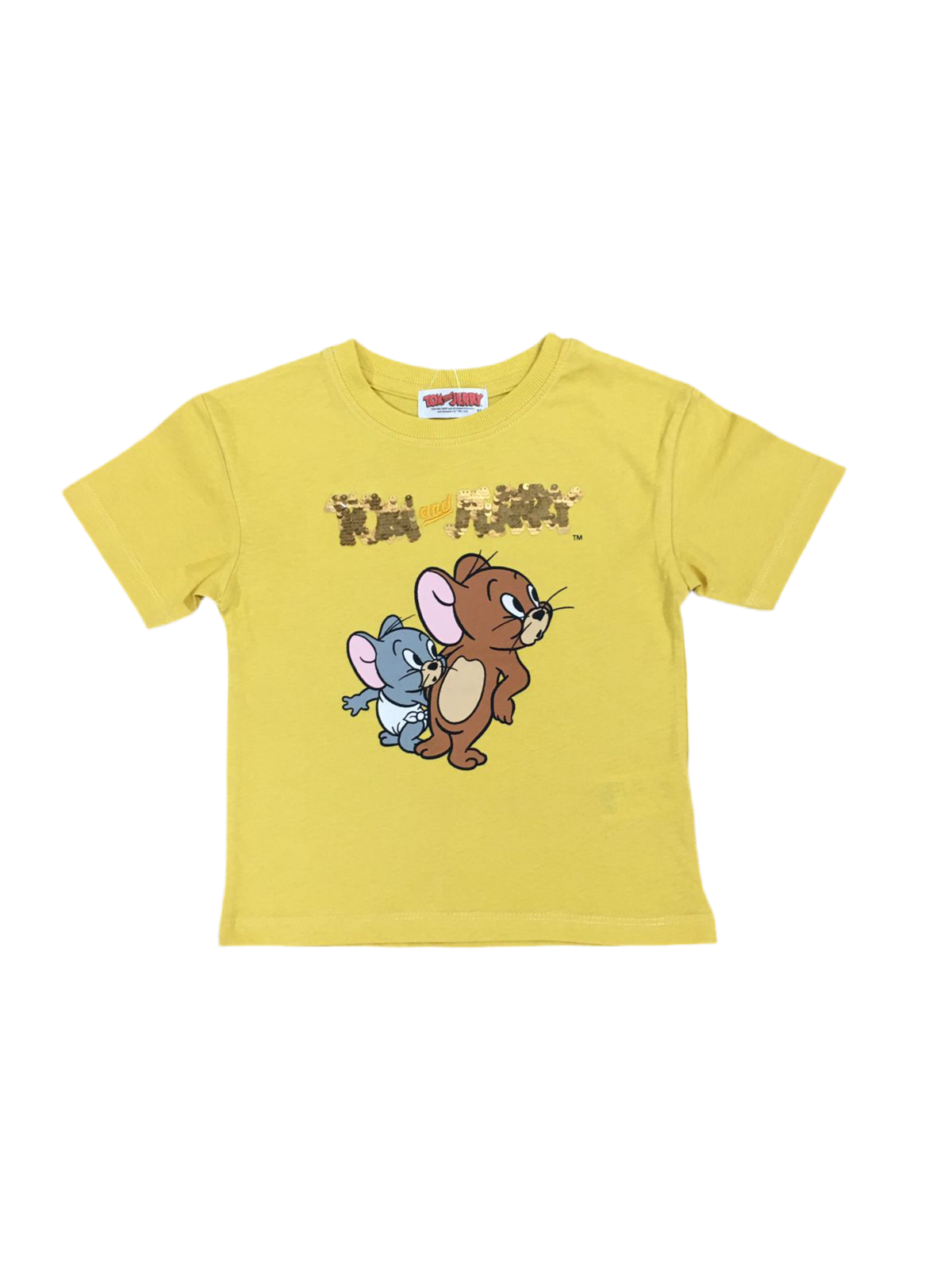 Yellow Tom & Jerry Sequence T-Shirt