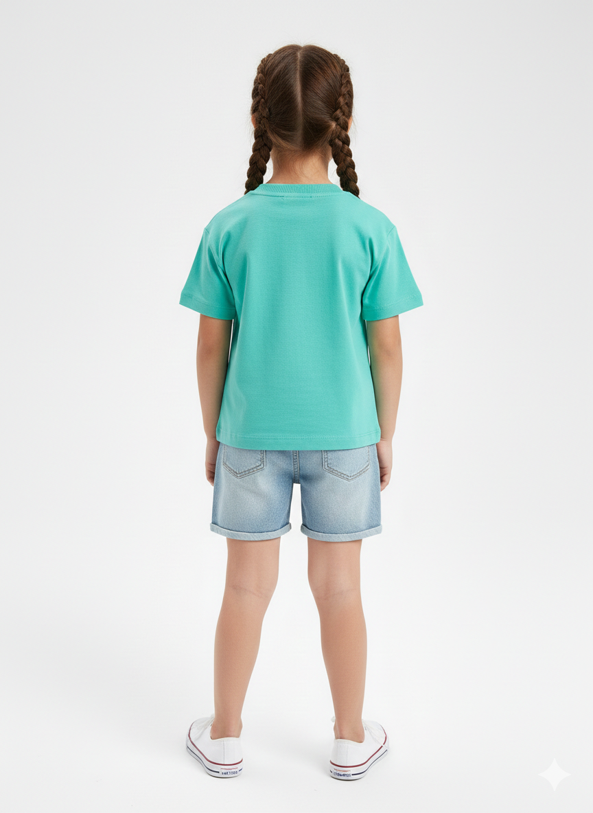 Old Navy Branded Girl's Top - Green