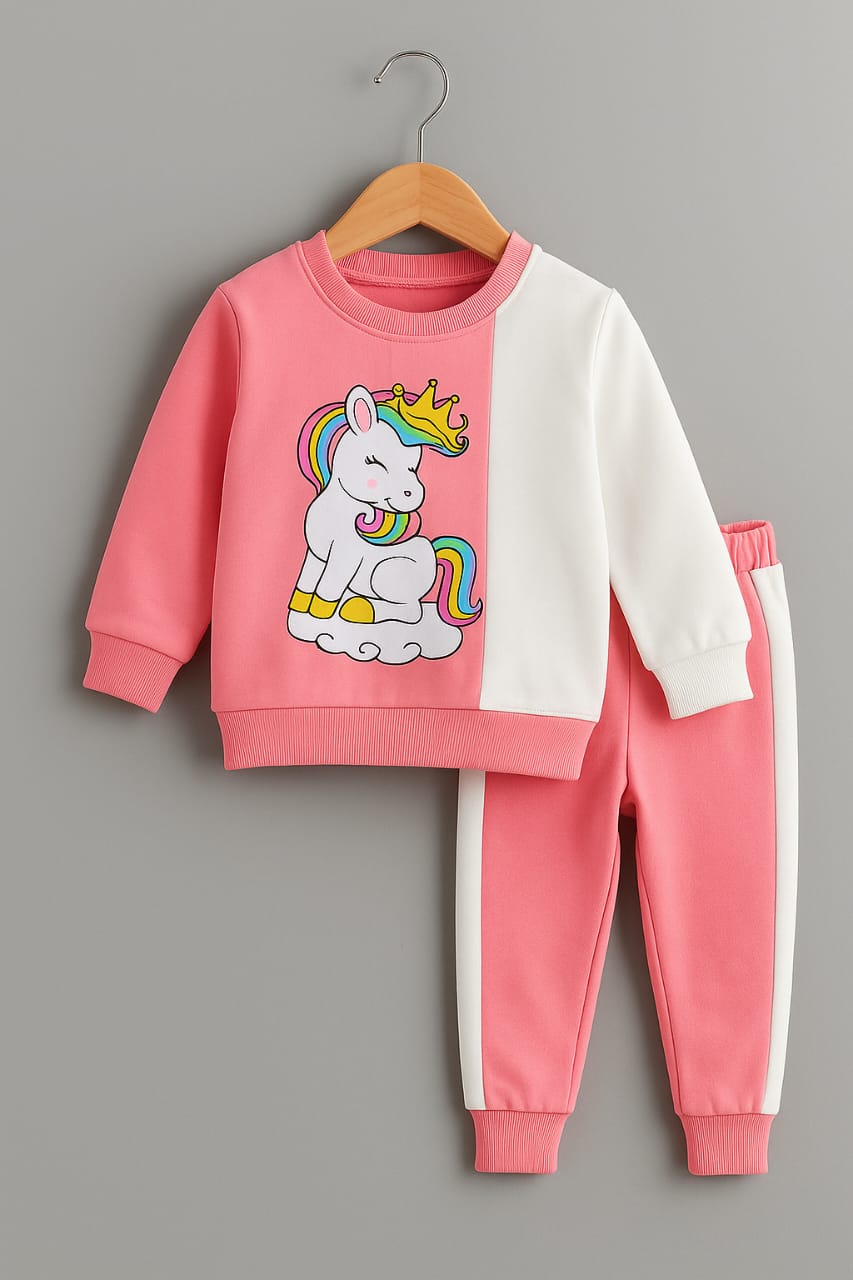 Unicorn Printed Winter Tracksuit