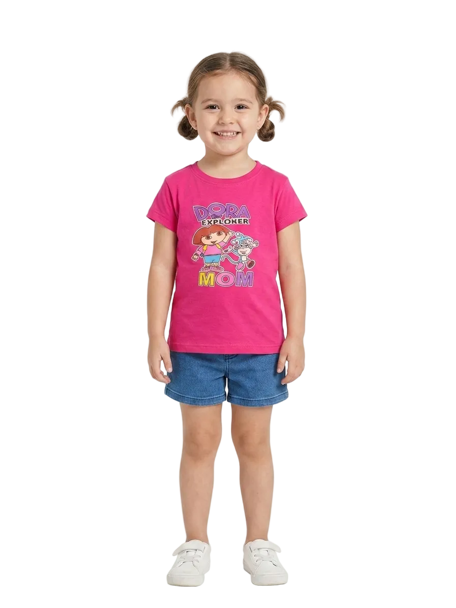 Skinni Minni Branded Tshirt for baby girl 4-5 year (Minor def)