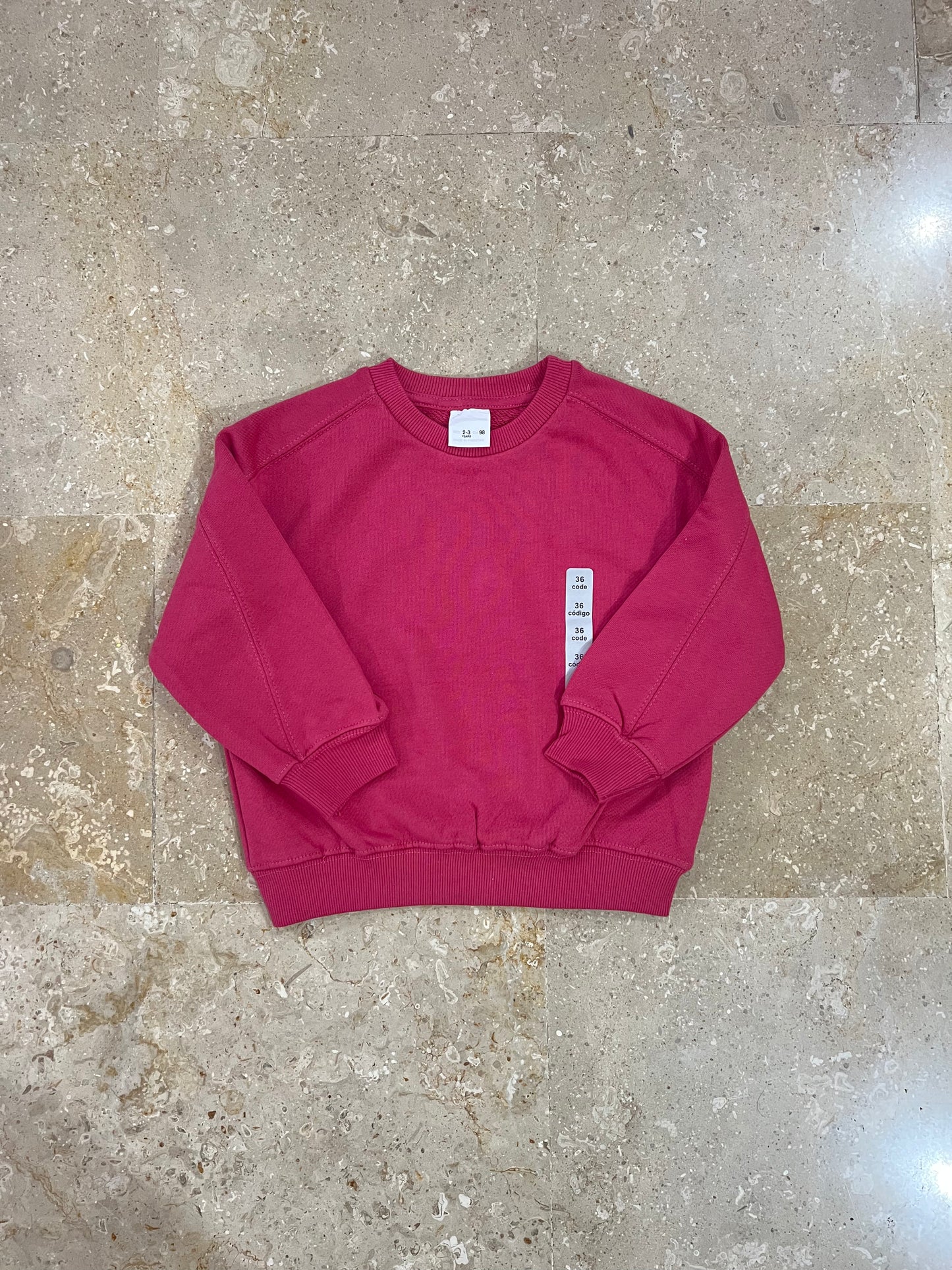 Hot Pink Sweatshirt for Girls