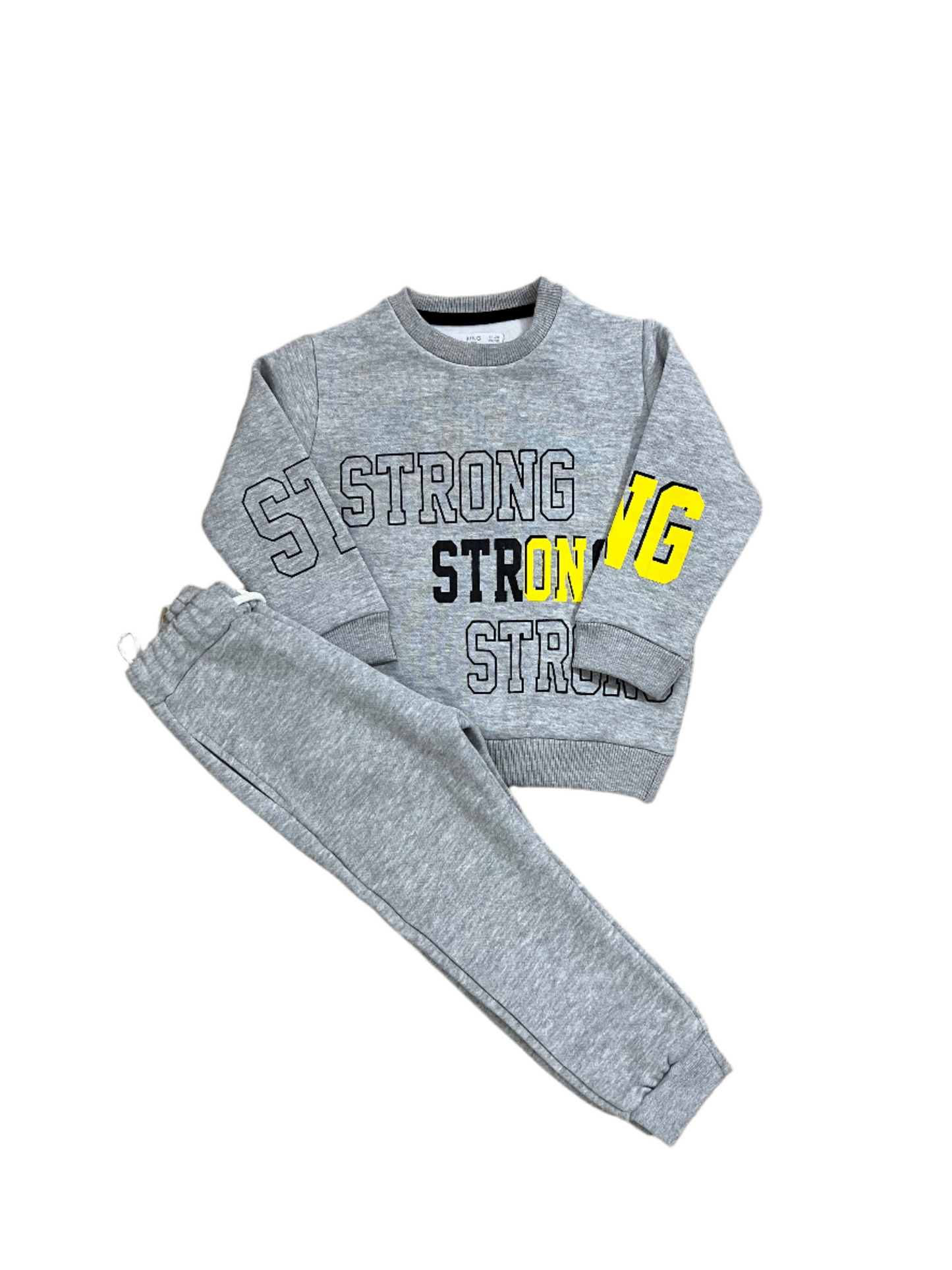 Grey 2 PC Set for Boys