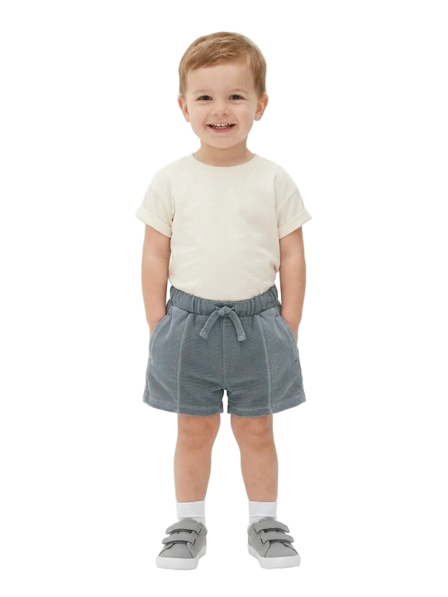 Zara Branded Black Shorts for Kids (Minor Defect)