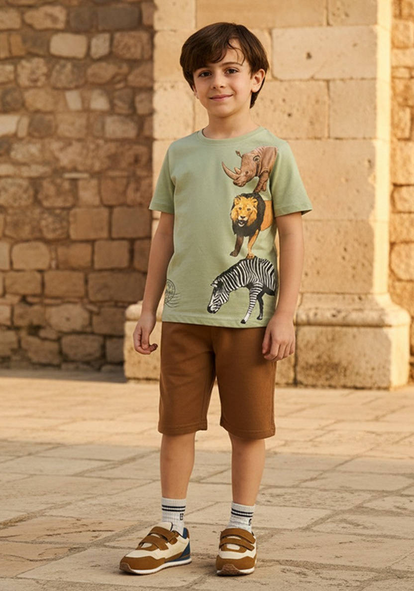 Max Branded Animals Printed T-shirt