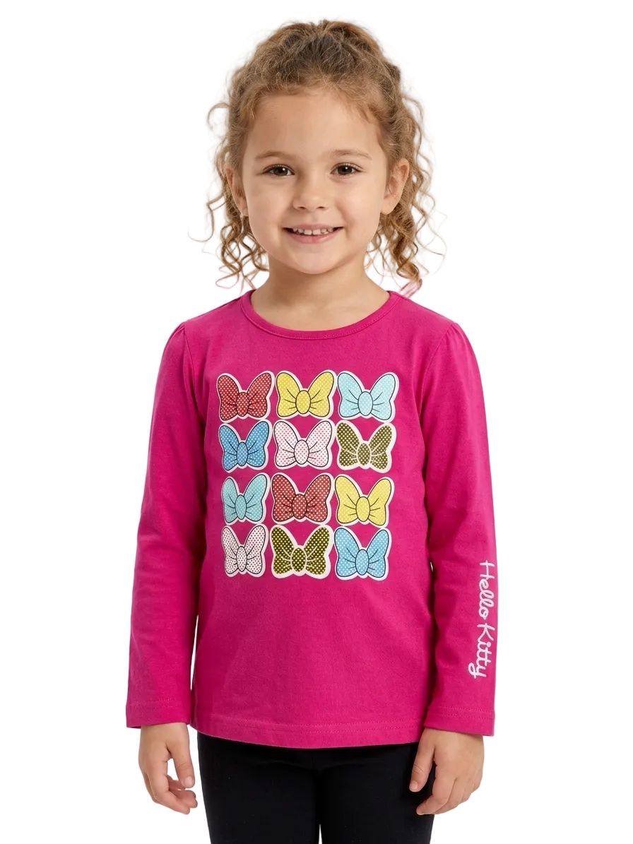 Branded Printed Girls T-shirt (Minor defect)