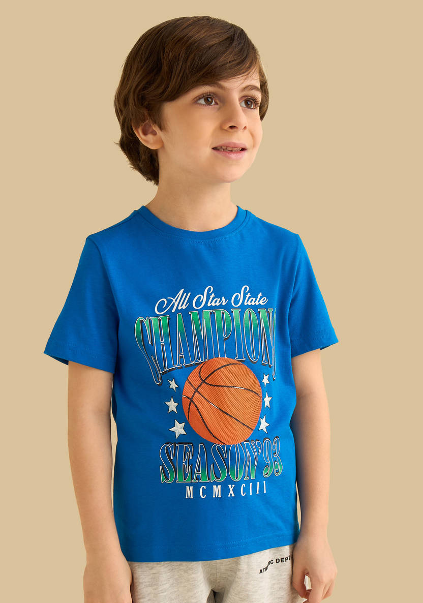 Max Branded Printed T-shirt for Boys