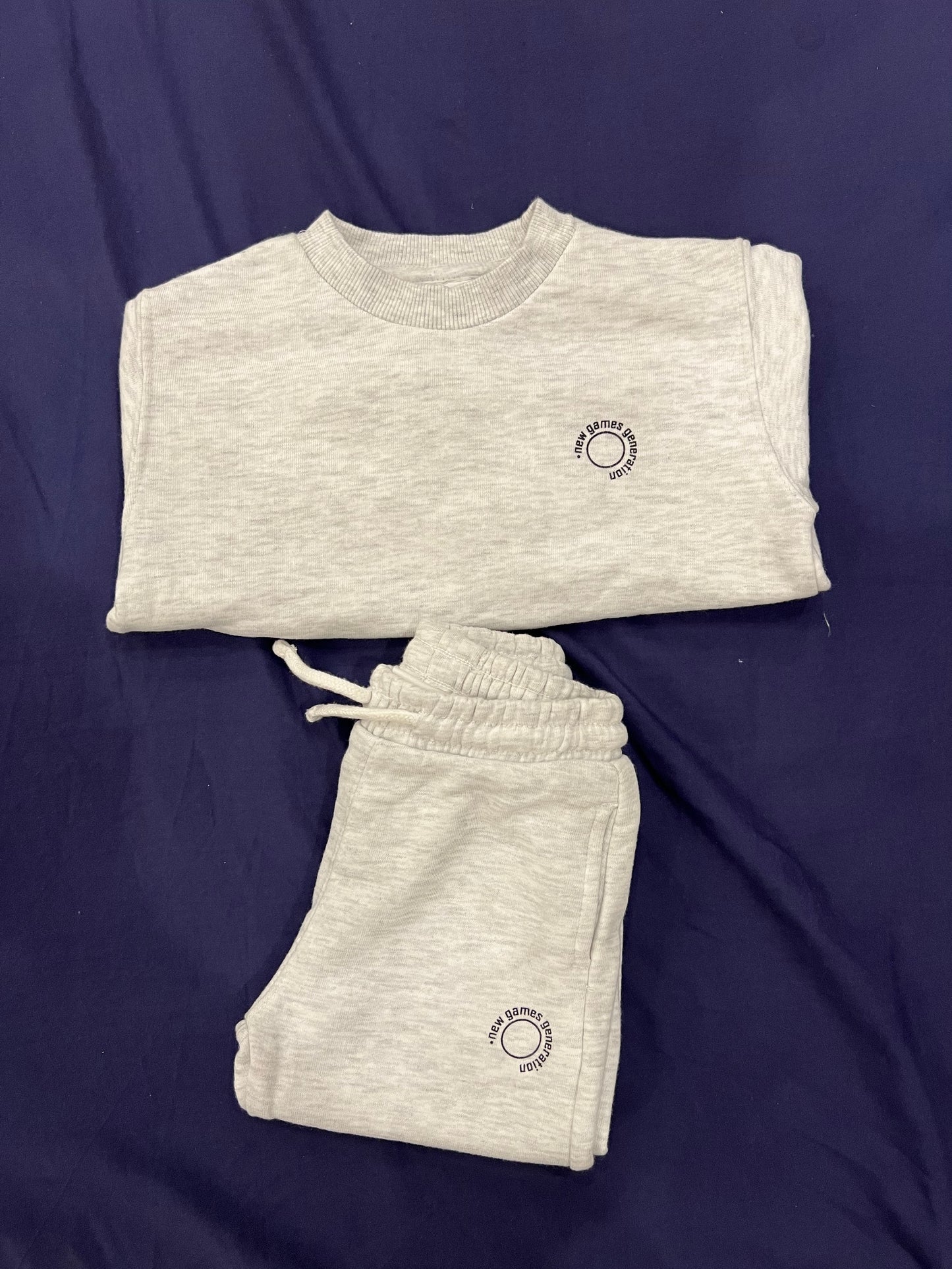 Light Grey Zara Branded Tracksuit