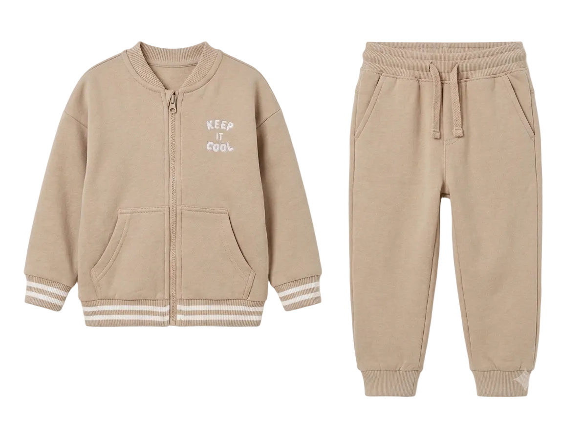 Cool Club Branded 2 PC Baseball Zipper Set for Boys/Girls