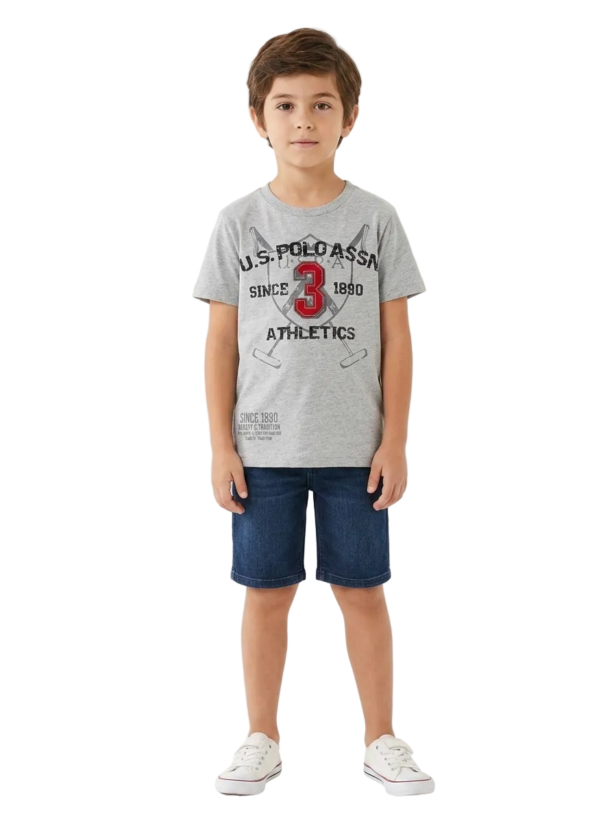 U.S Polo Assn. tshirt for boys 7 year (minor defect)