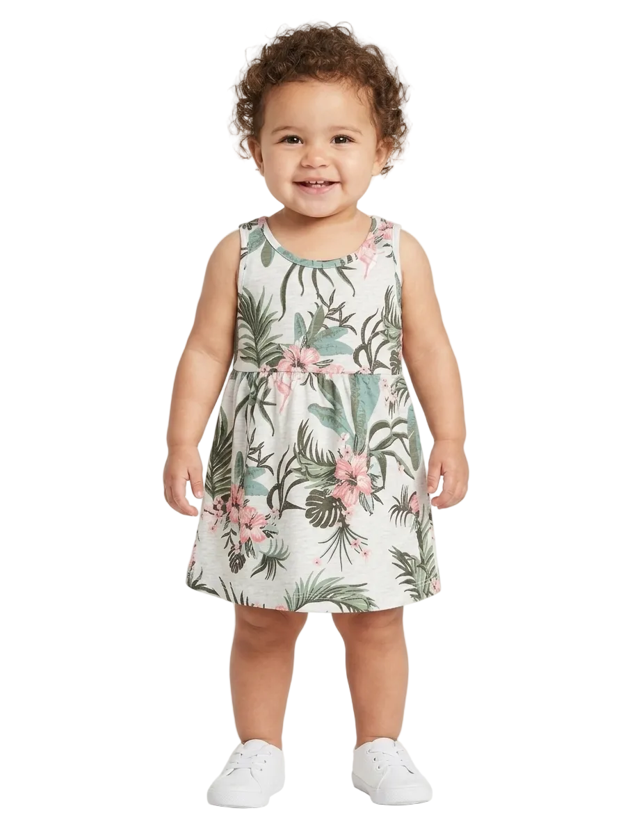 H&M Branded Floral Frock for girls 12 months (minor defect)