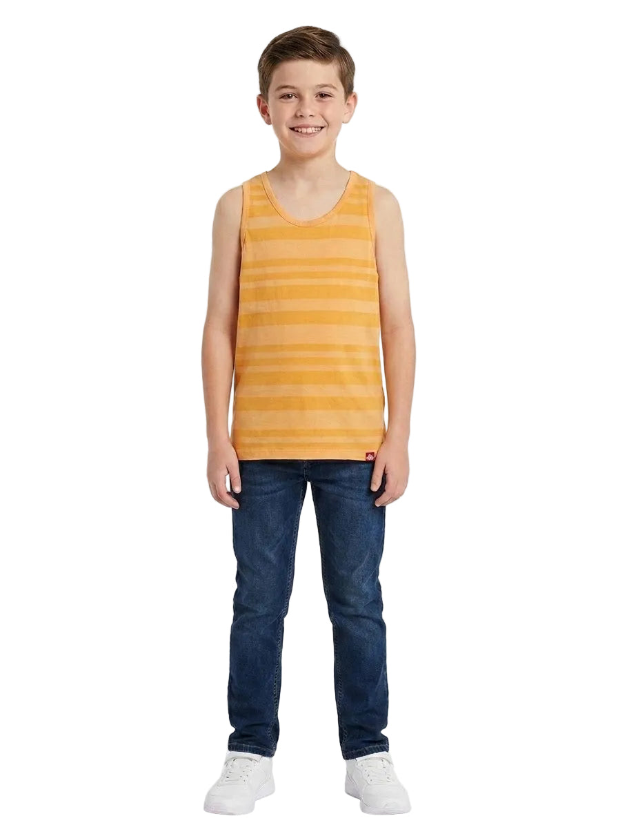 Lee Cooper stripe sando for boy - 13-14 years (minor defect)