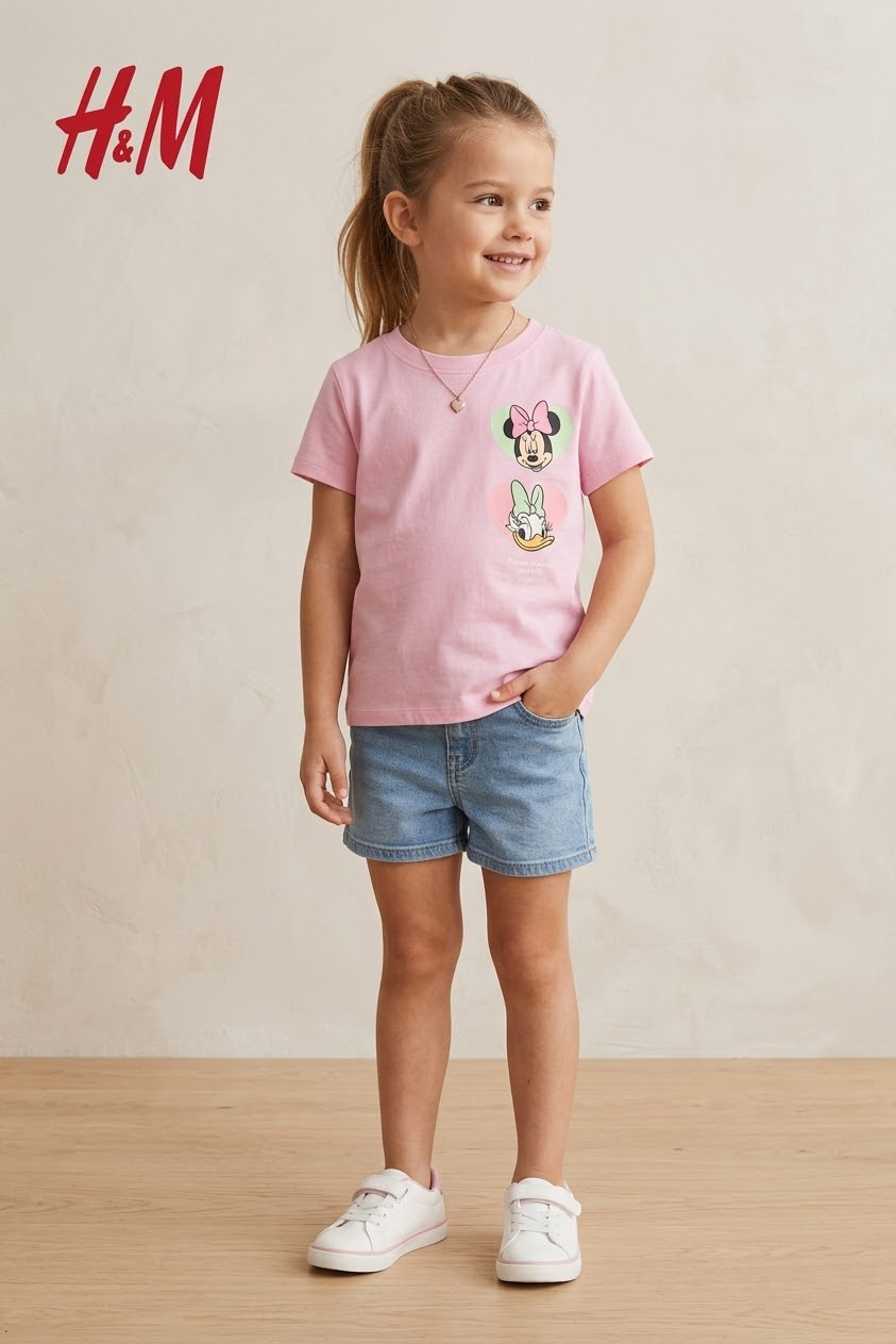 H&M Branded Minnie & Daisy T-shirt