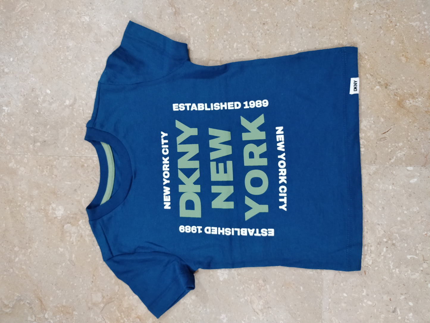 Navy Blue DKNY Branded T-shirt