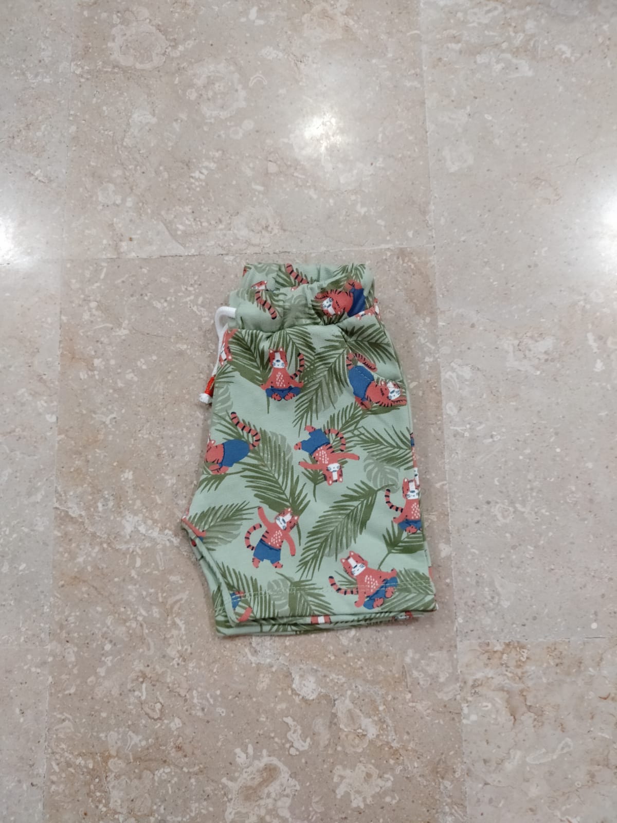 Tiger Prined Shorts for Kids