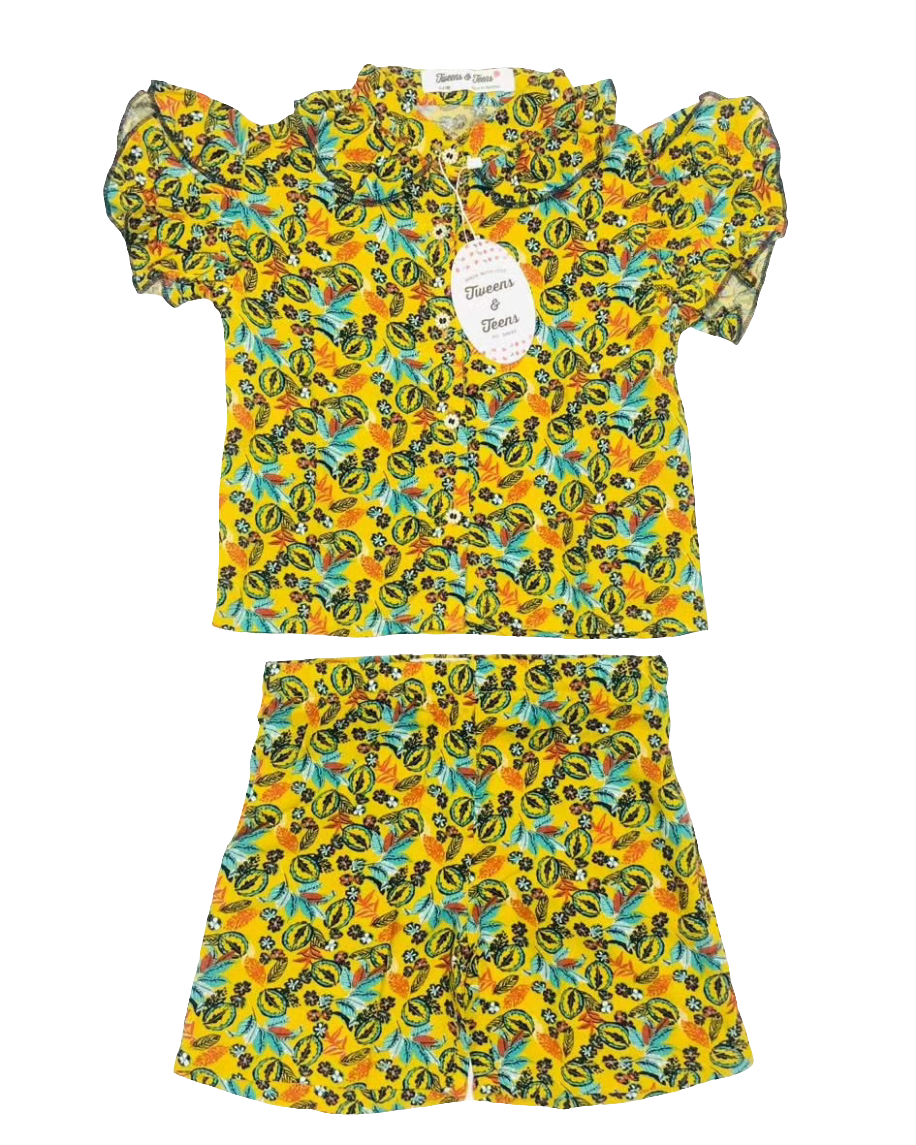 Mustard 2 PC Set for Girls