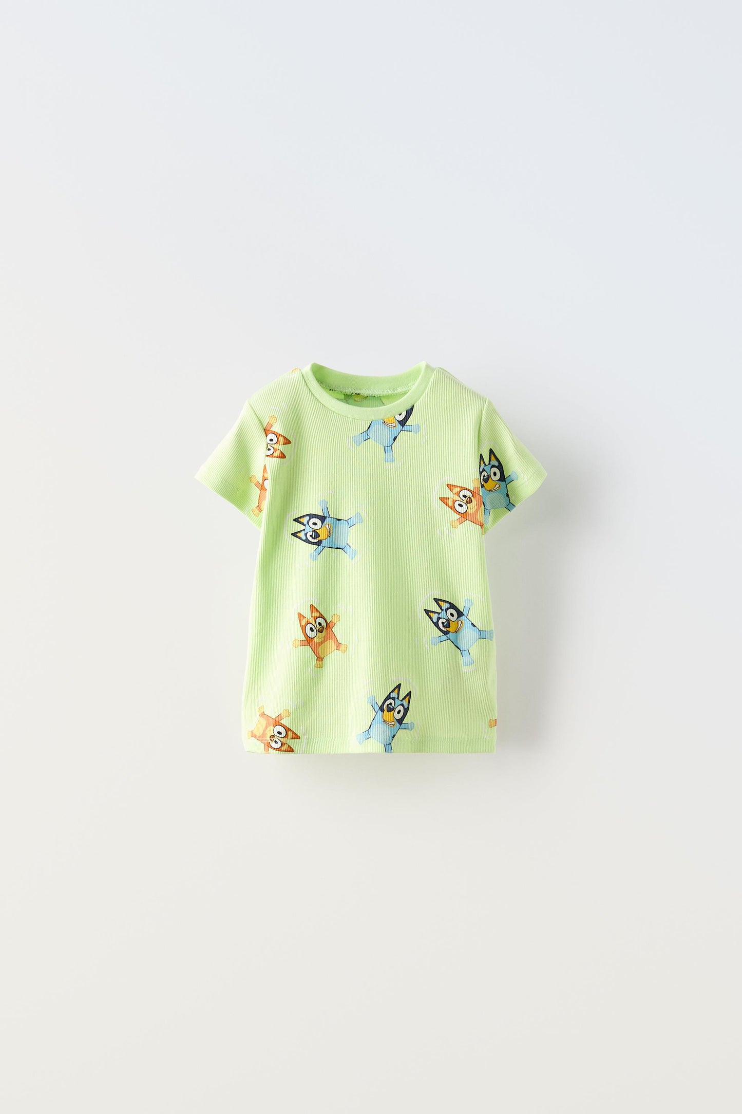 Bluey Printed T-shirt Ribbed Style