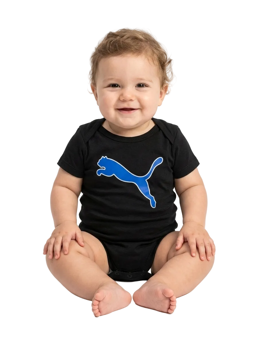 Puma Branded Infant Romper for Baby Boy