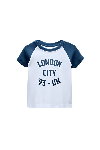 Blue White T-shirt