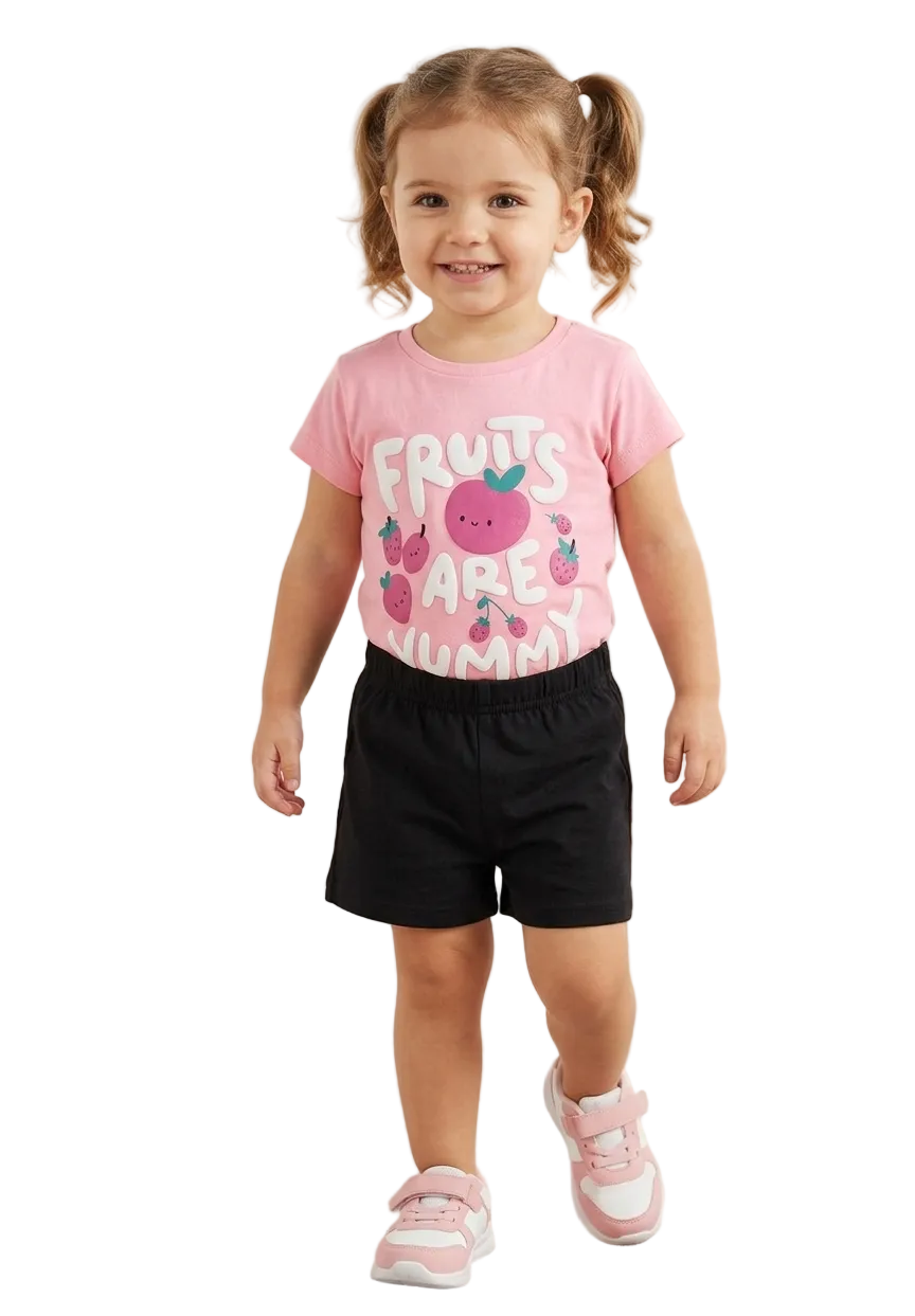 C&A Branded Pink Baby Girl T-shirt