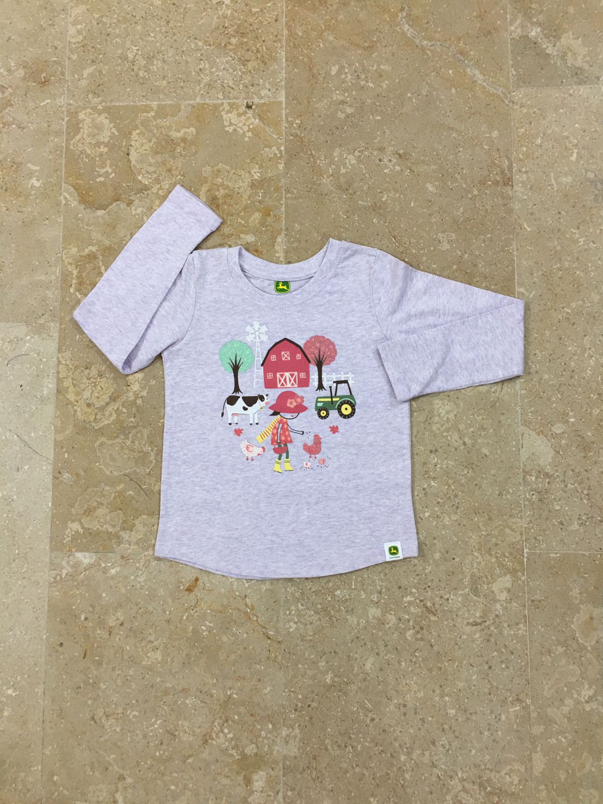 John Deere Girl's Tshirt summers