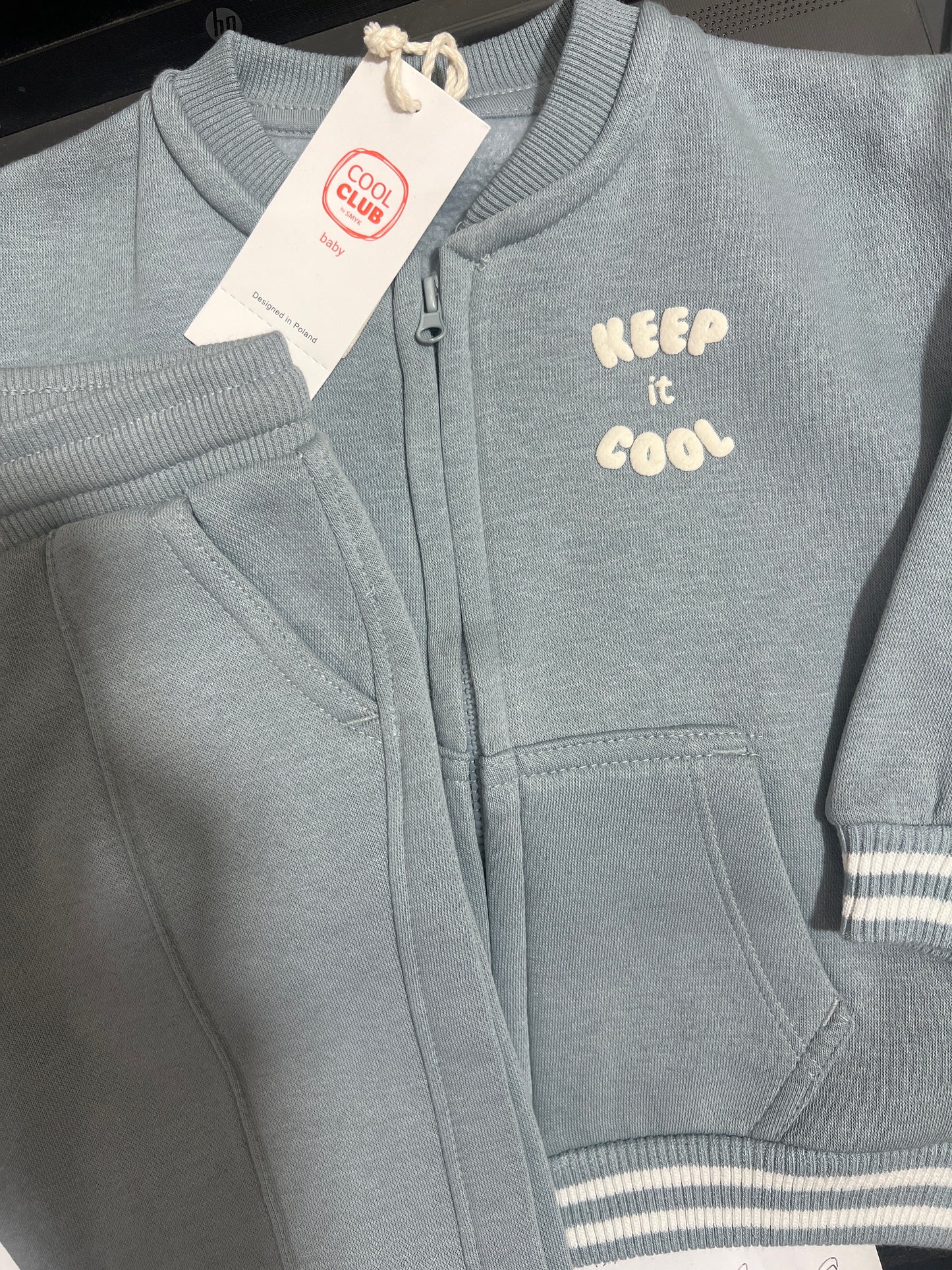 Cool Club Branded Zipper for Baby Boy