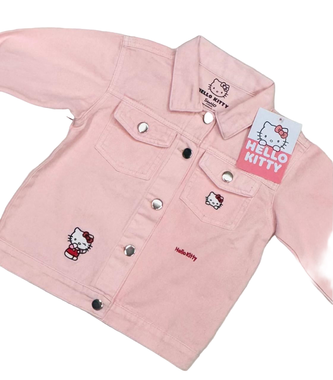 Hello Kitty Branded Denim Jacket for Winters