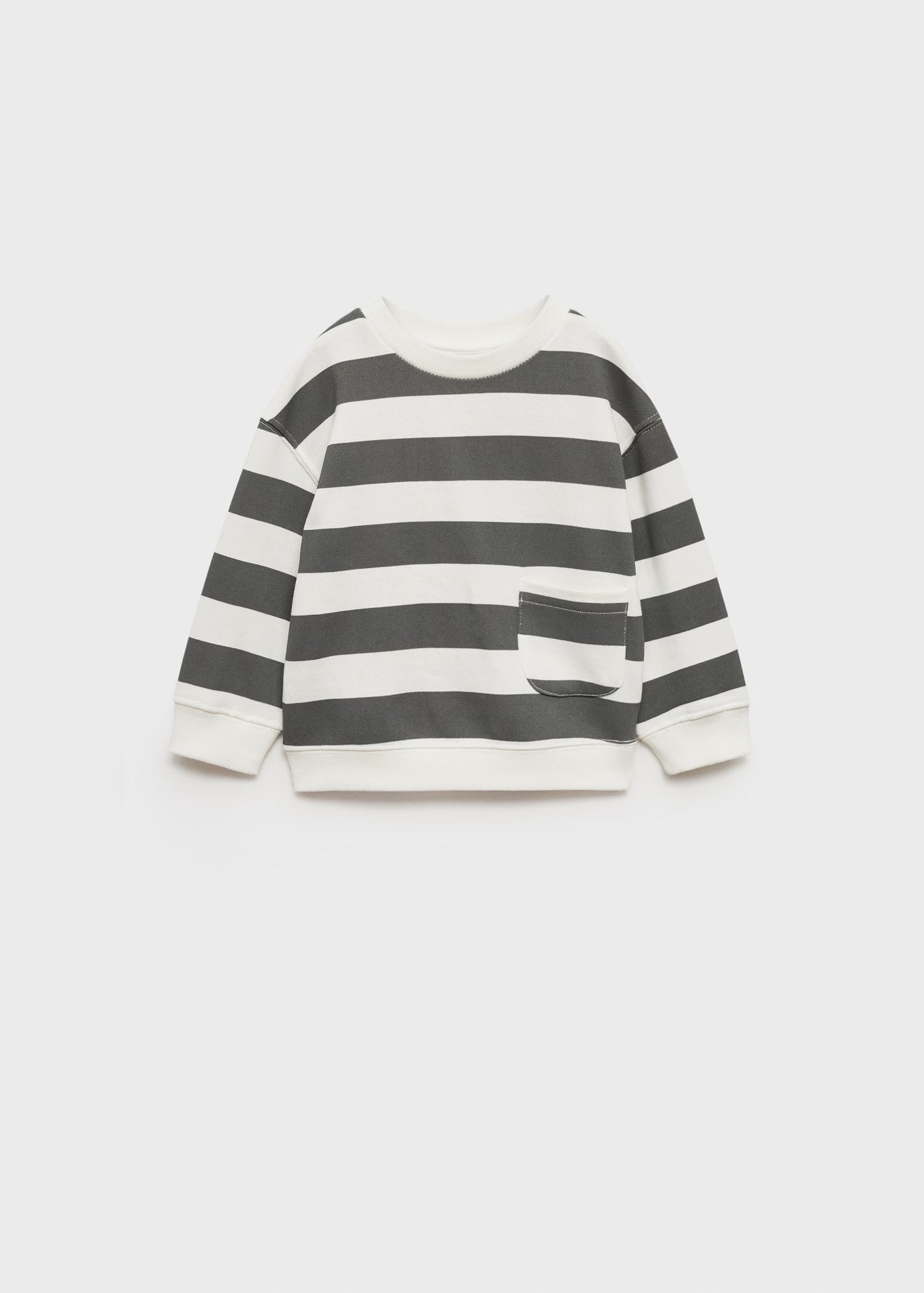 Striped MNG Branded Sweatshirt