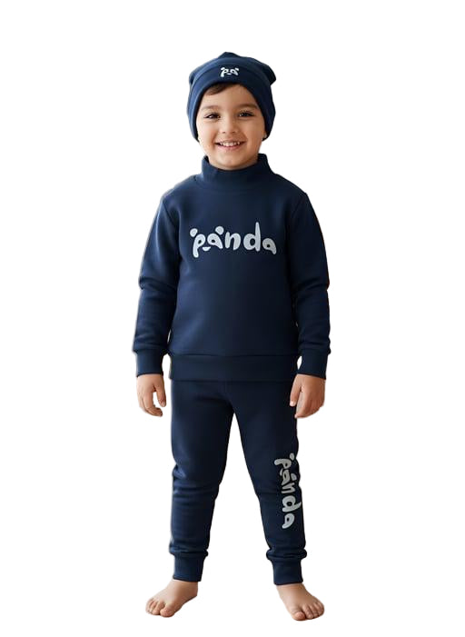 3 PC High neck set with cap