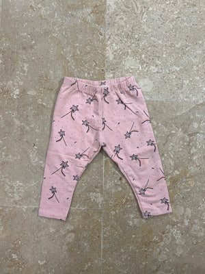 Light Pink Fleece tights (9-12 months only)