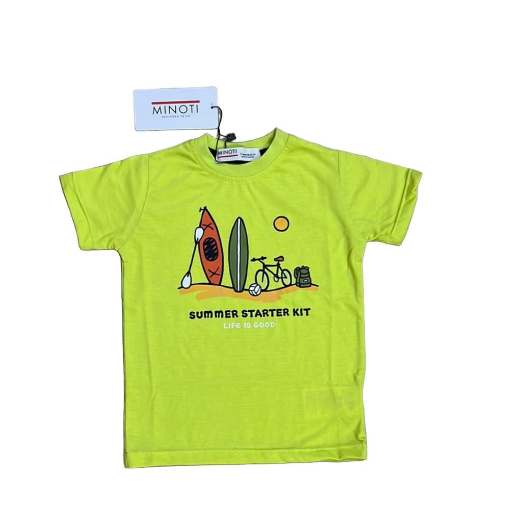 Neon Green Tshirt for Boys