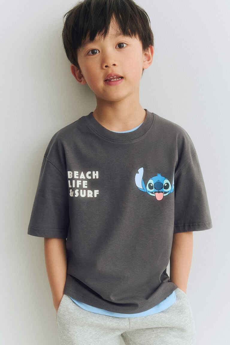 H&M Branded Stitch T-shirt Back Printed