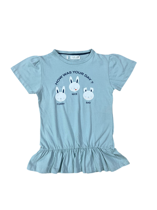 Light Blue Frock Top