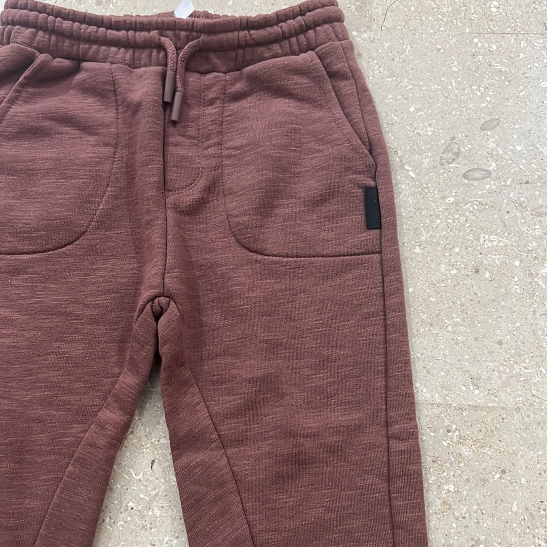 Brown shade branded trouser for kids