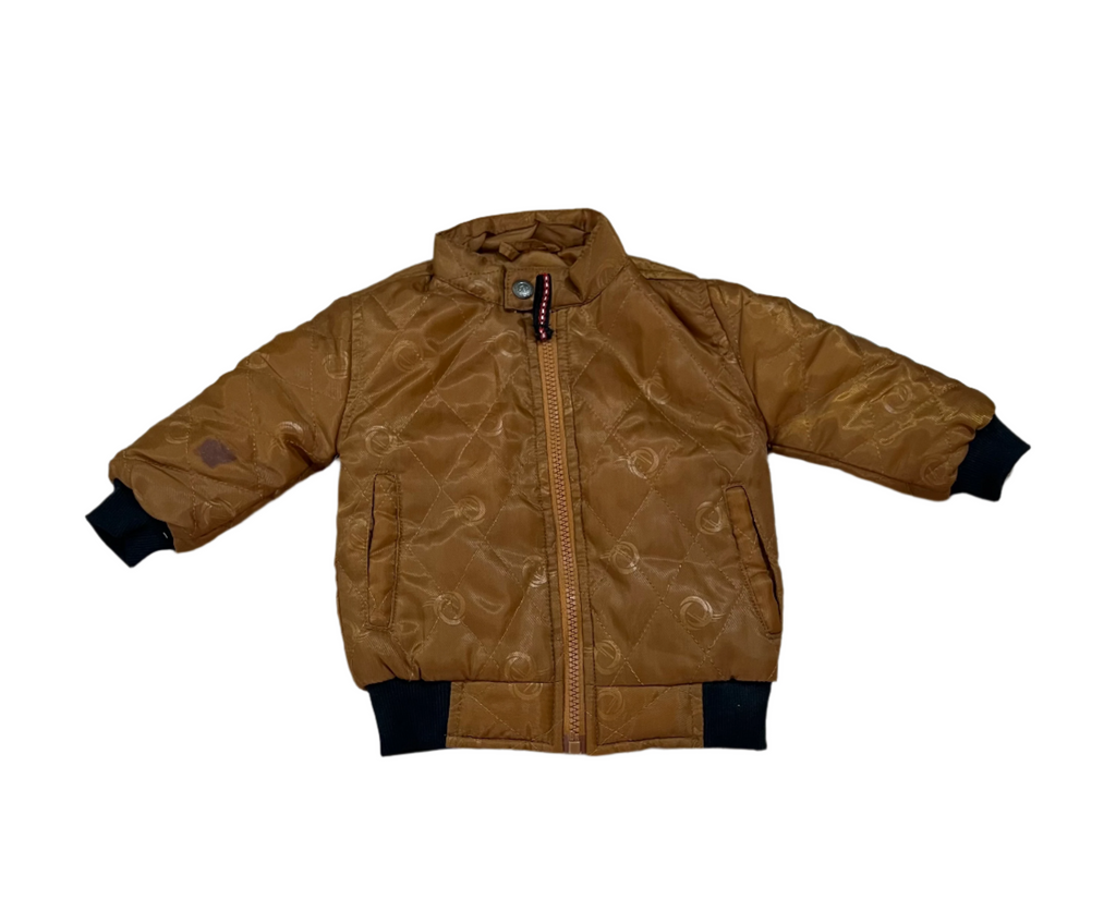 Camel Puffer Jacket (6-9 months)