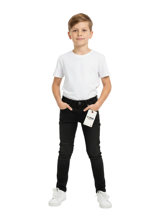 Black Denim Jeans for Kids