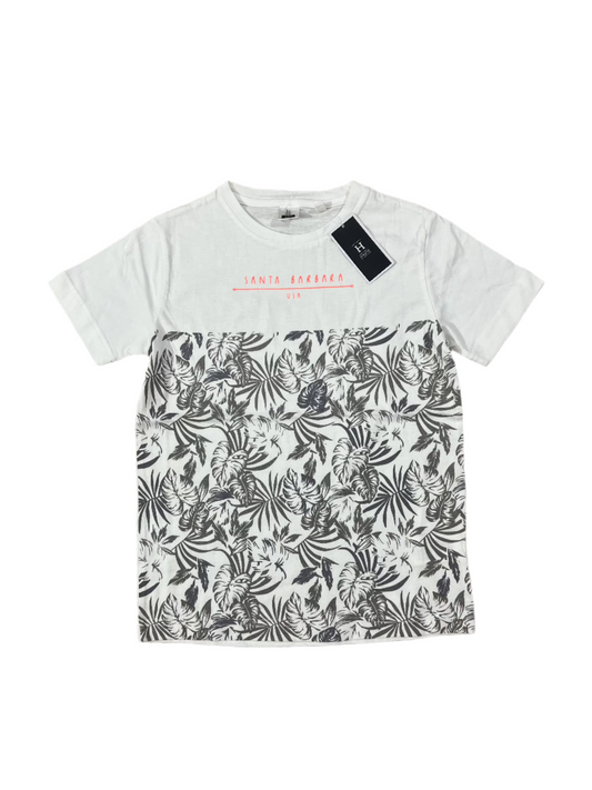 White Printed T-shirt