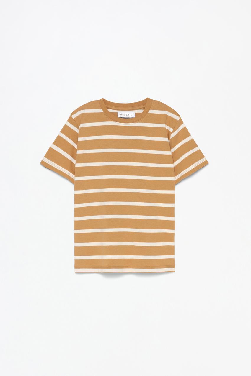Lefties branded Striped T-shirt