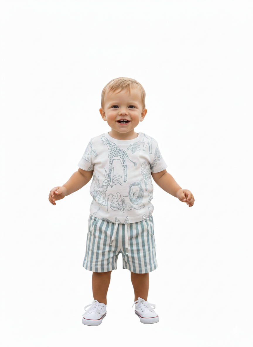 C&A Branded 2 PC Set for Kids (Minor defect)