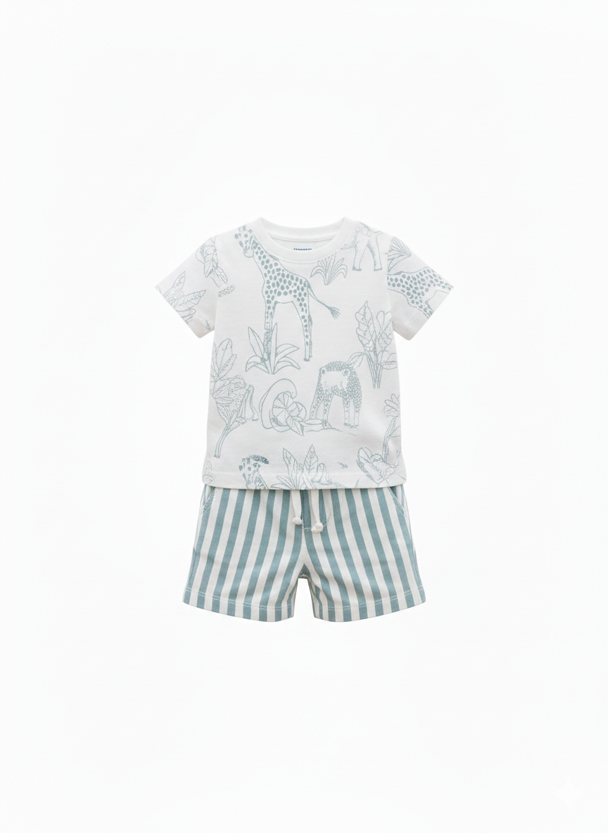 C&A Branded 2 PC Set for Kids (Minor defect)