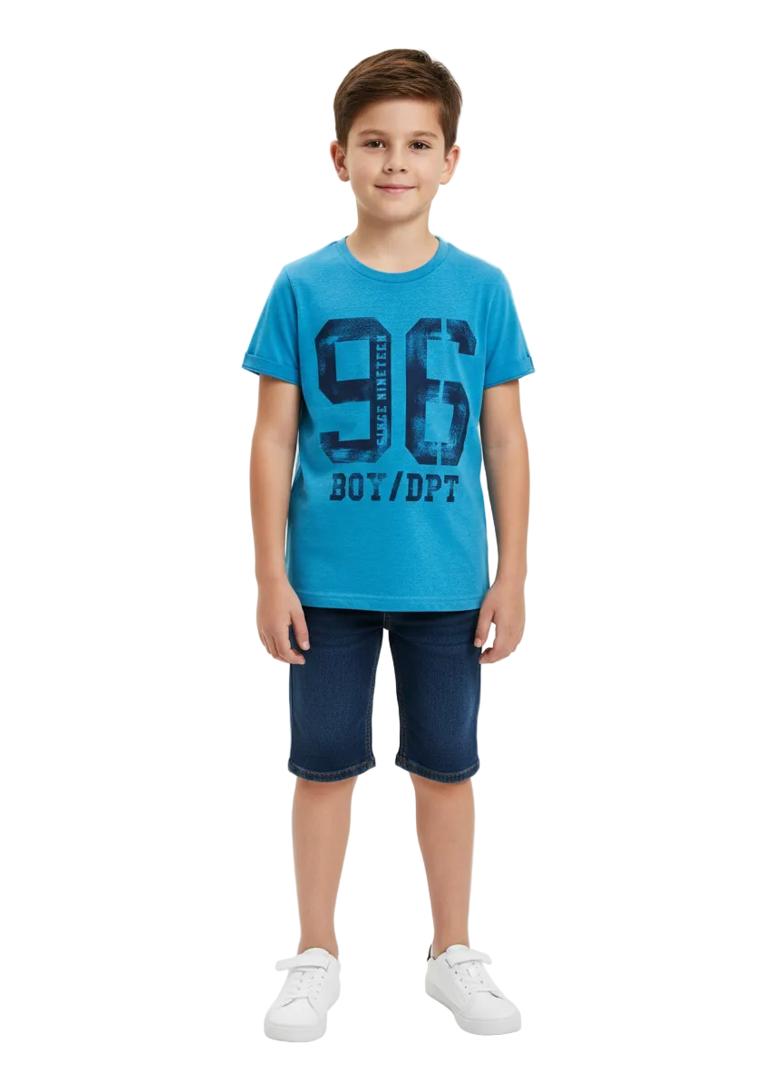 Okaidi Branded Boys T-shirt