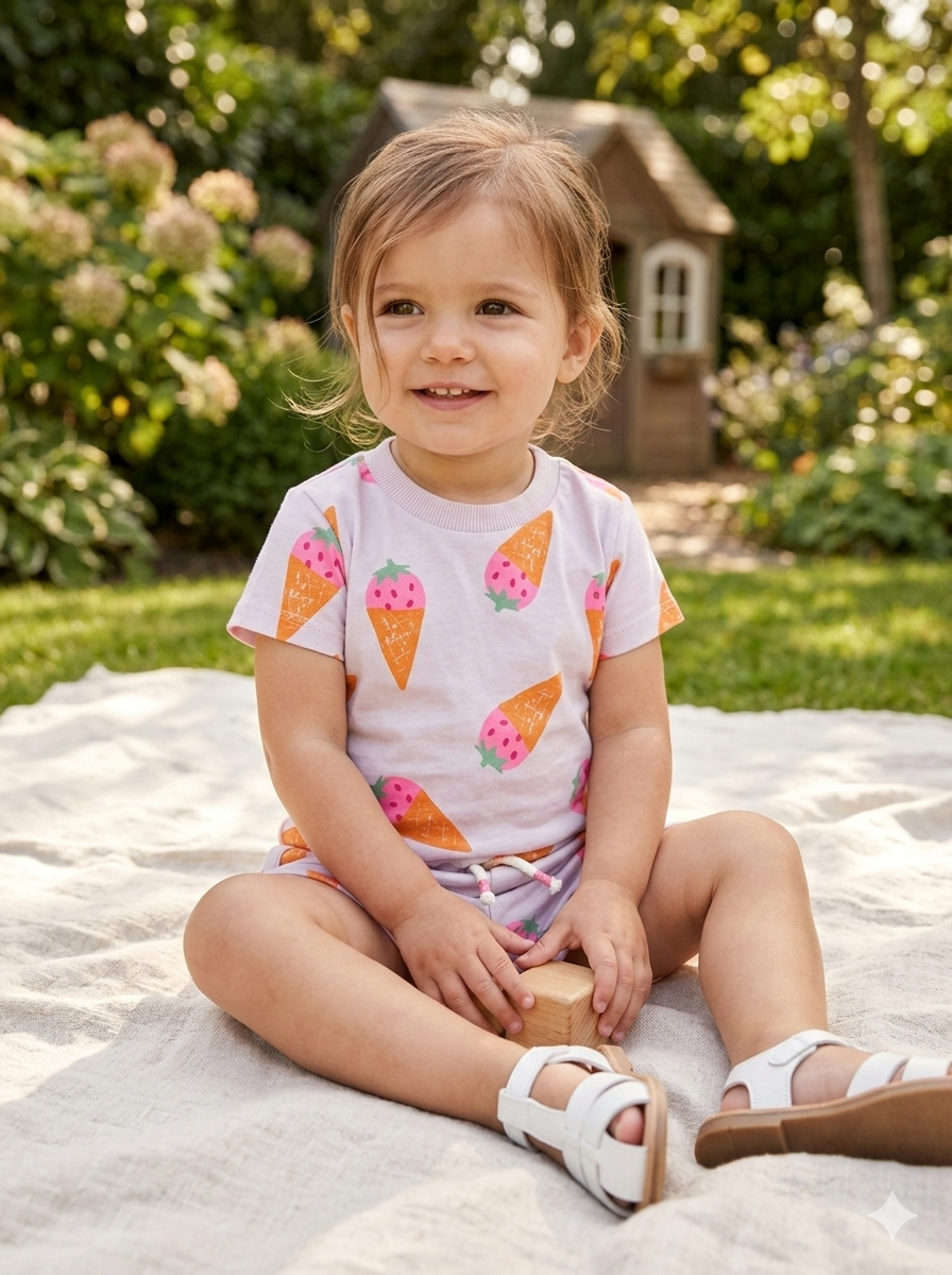 Mango Branded 2 PC Set for Girls
