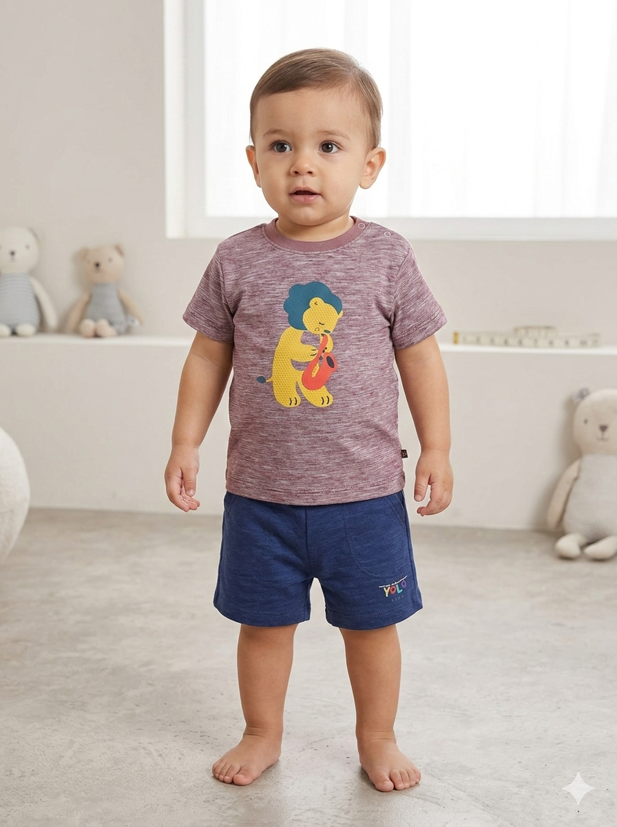 Obaibi Branded 2 PC Set for Baby Boys