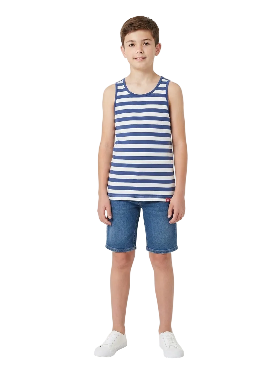 Lee Cooper stripe sando for boy - 13-14 years (minor defect)