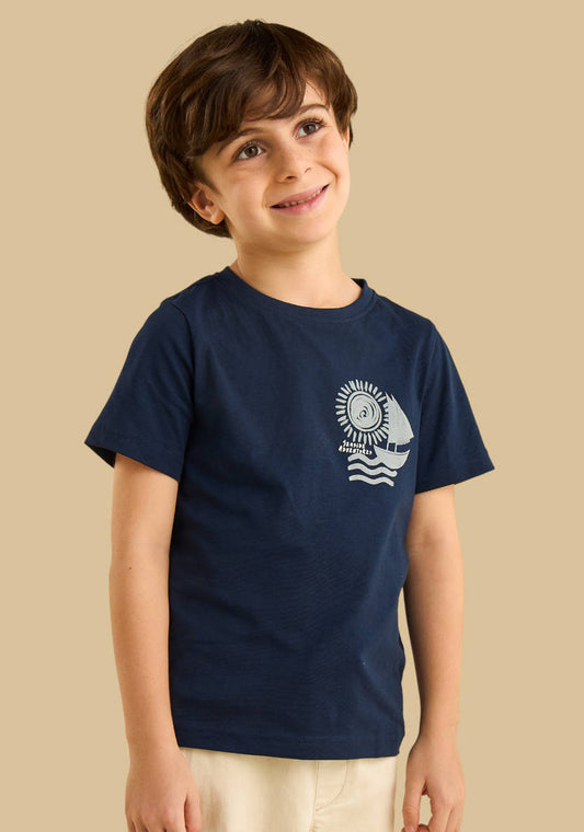 Max Branded Boys T-shirt with Back Print