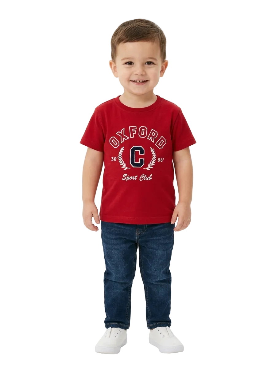 Red Summer T-shirt for Boys