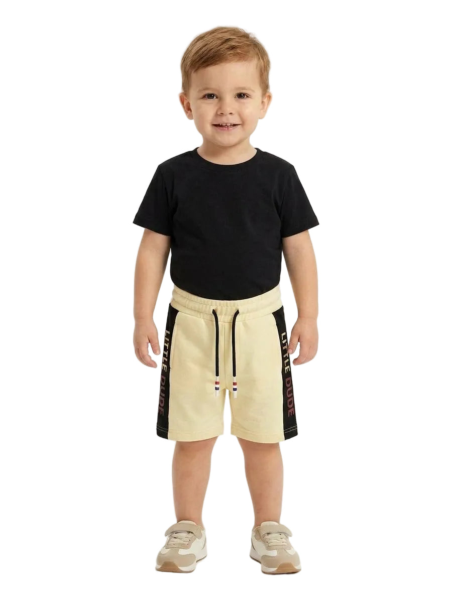 Little Dude Yellow Shorts for kids (Minor def)