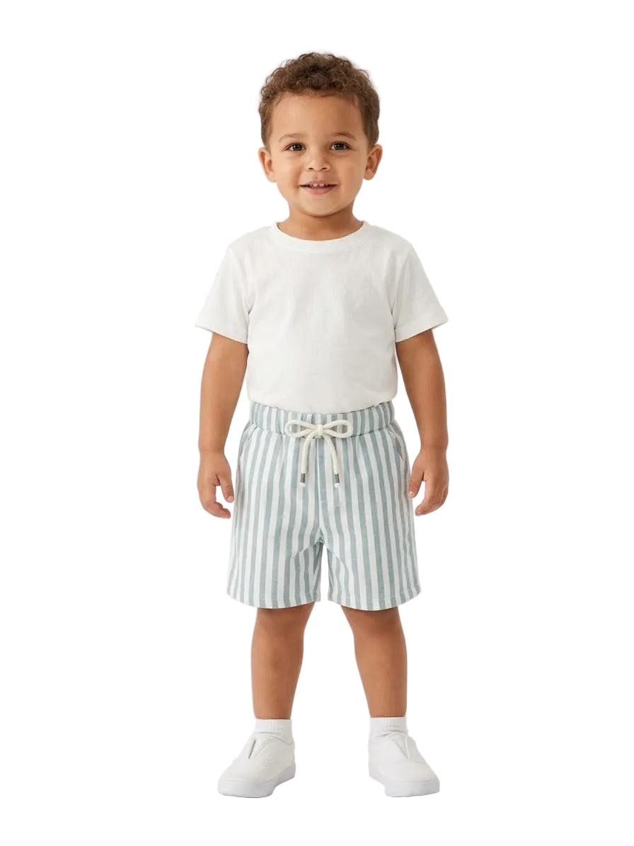C&A Branded Stripes Shorts for kids (Minor def)
