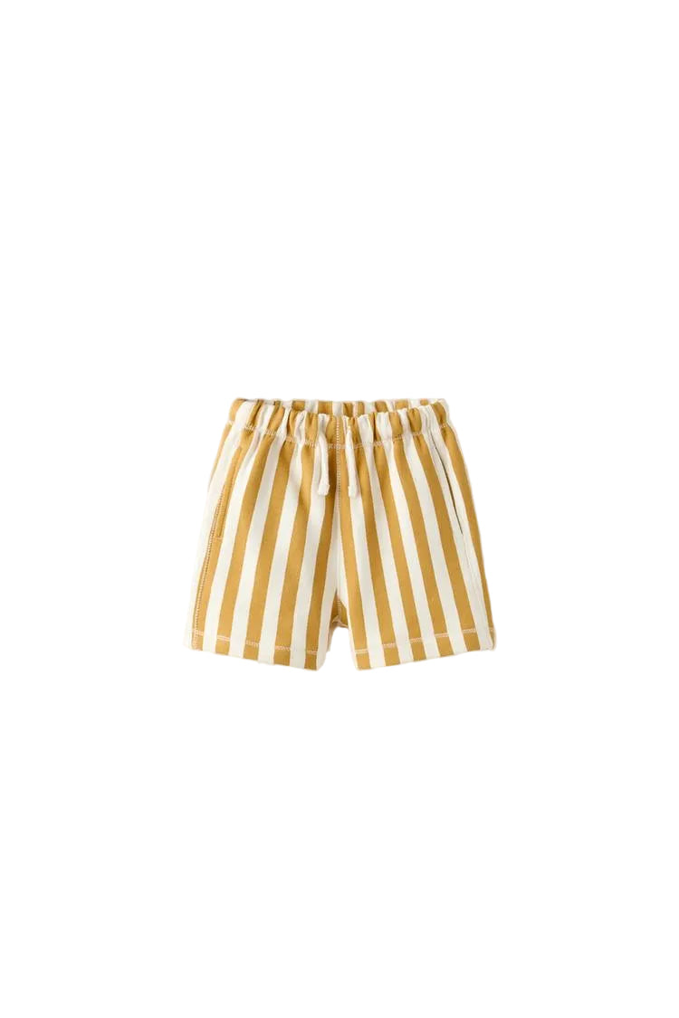Zara Branded Stripe Short